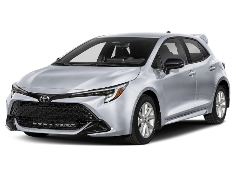 2027 Toyota Corolla Hatchback CVT Classic Silver Metallic  Shot 1