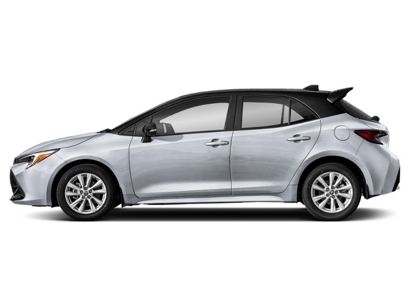2027 Toyota Corolla Hatchback CVT Classic Silver Metallic w/Black Roof  Shot 11