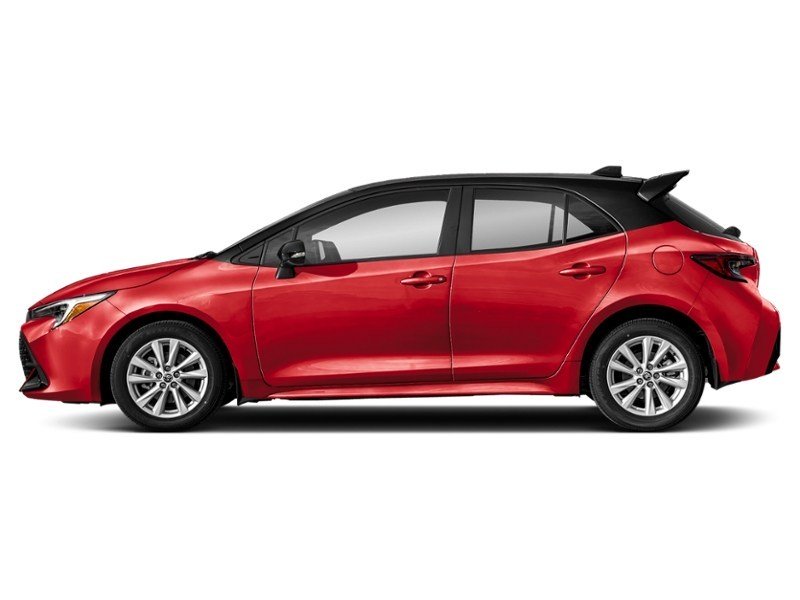 2027 Toyota Corolla Hatchback CVT Finish Line Red w/Black Roof  Shot 3