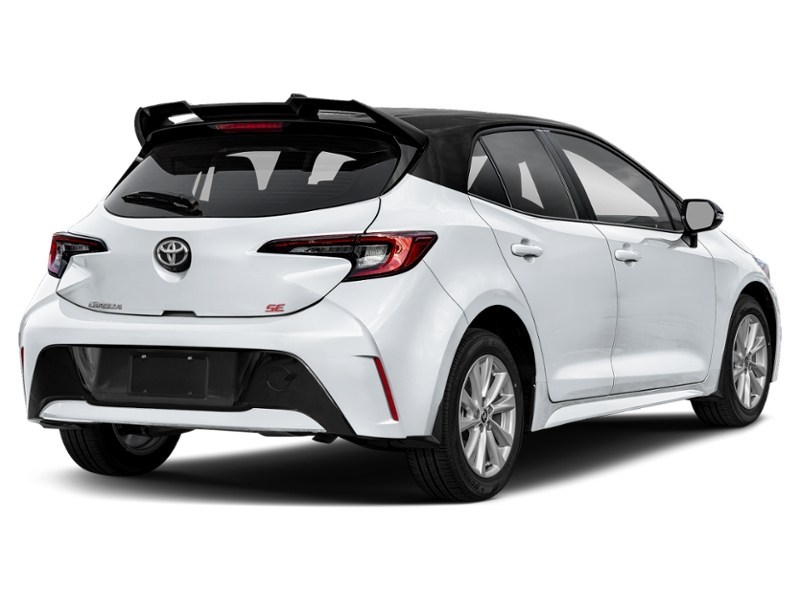 2026 Toyota Corolla Hatchback CVT Classic Silver Metallic w/Black Roof  Shot 8