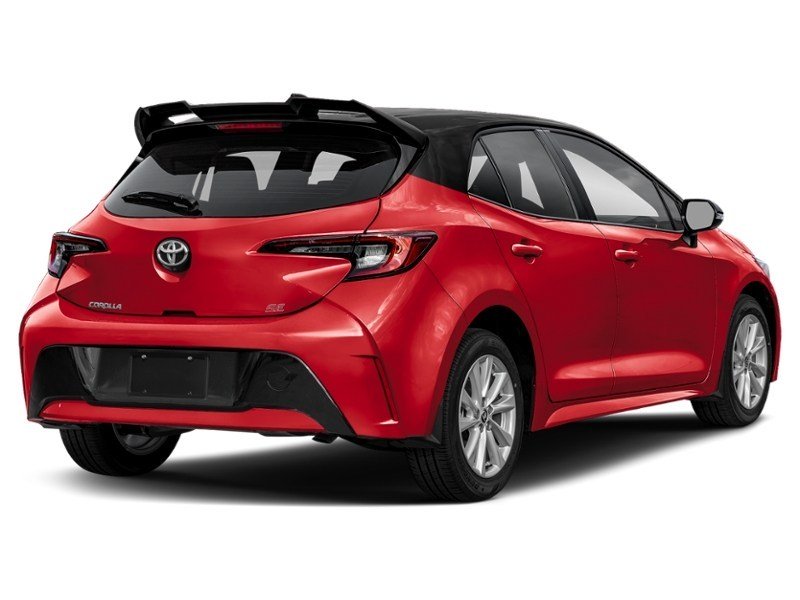 2027 Toyota Corolla Hatchback CVT Finish Line Red w/Black Roof  Shot 2