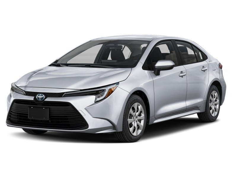 2026 Toyota Corolla Hybrid Hybrid LE CVT Classic Silver Metallic  Shot 4