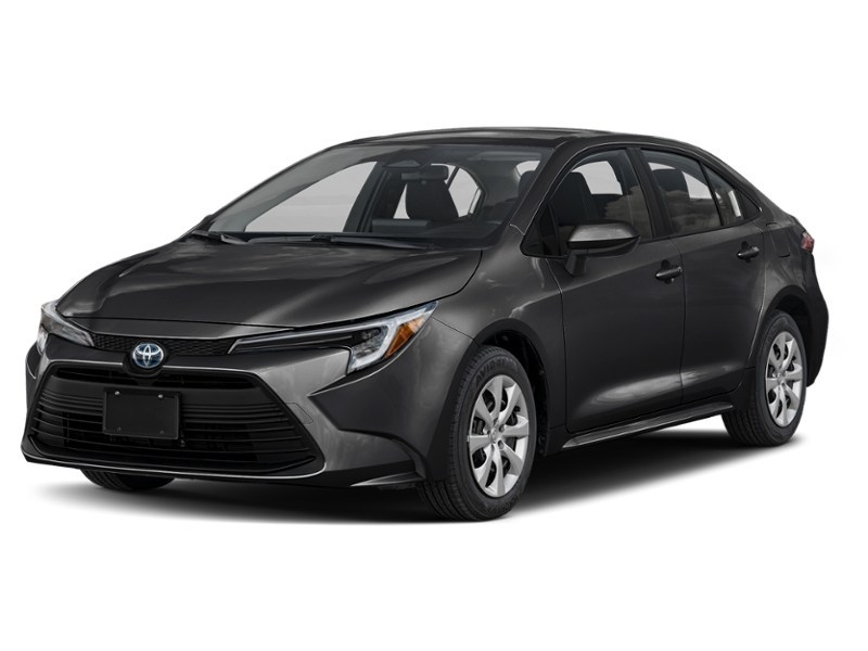 2026 Toyota Corolla Hybrid Hybrid LE CVT AWD Midnight Black Metallic  Shot 4