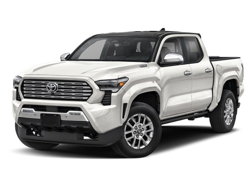 2026 Toyota Tacoma Hybrid 4x4 Double Cab Auto SB Hybrid White/Black Roof  Shot 4