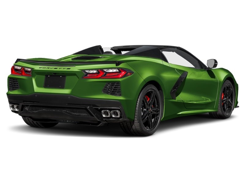 2026 Chevrolet Corvette 2dr Stingray Conv w/1LT Roswell Green Metallic  Shot 2