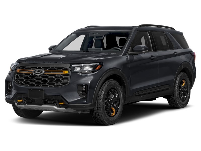 2027 Ford Explorer Tremor 4WD Agate Black Metallic  Shot 4