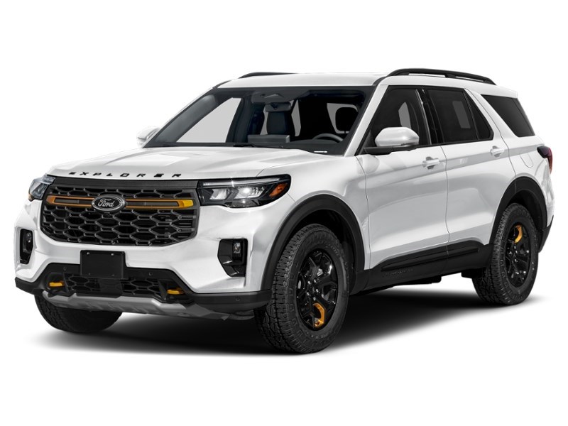 2026 Ford Explorer Tremor 4WD Space White Metallic  Shot 1