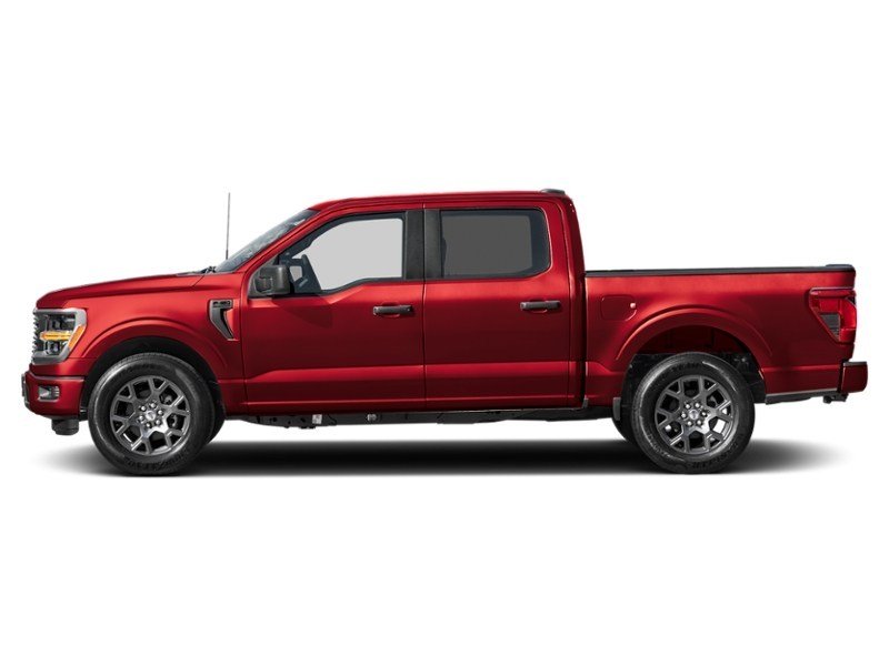 2026 Ford F-150 STX 4WD SuperCrew 5.5' Box Ruby Red Metallic Tinted Clearcoat  Shot 3