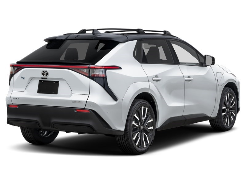 2026 Toyota bZ Limited AWD Wind Chill Pearl w/Black Roof  Shot 2
