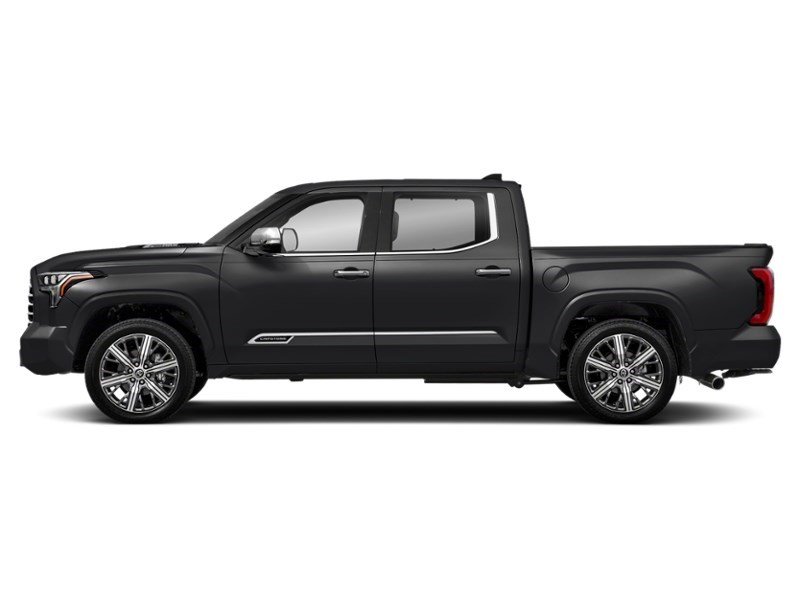 2026 Toyota Tundra Hybrid 4x4 Crewmax Capstone Hybrid Midnight Black Metallic  Shot 3
